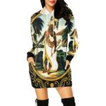 America Exclusive Hoodie Mini Dress