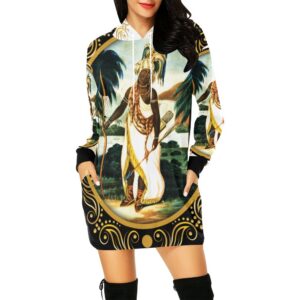 America Exclusive Hoodie Mini Dress