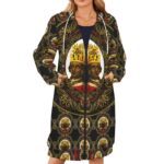 America Exclusive Coat Long Hooded Coat