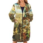 America Exclusive Coat Long Hooded Coat