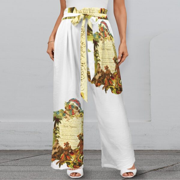 America Exclusive Wide Leg Pants with Pockets