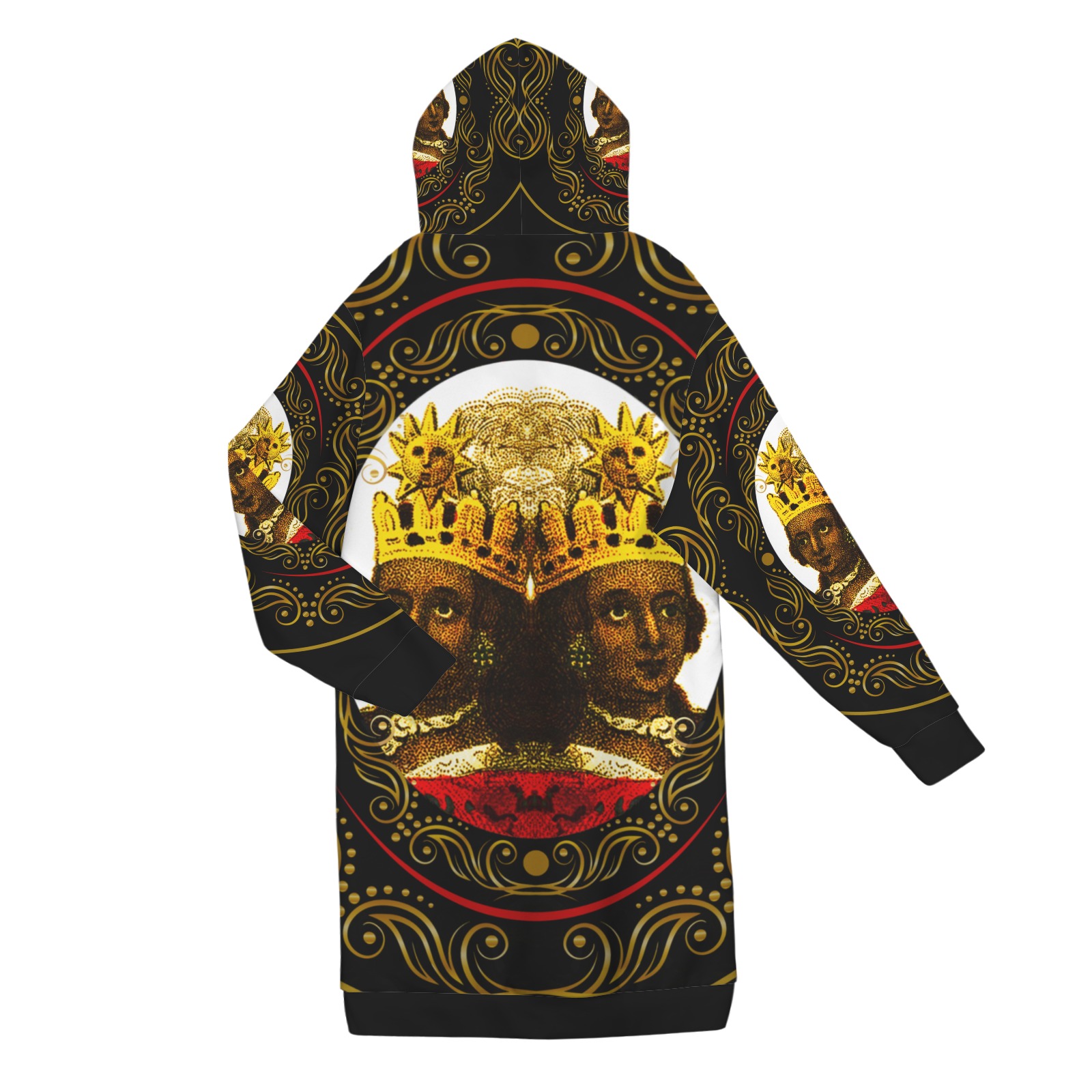 America Exclusive Long Hooded Coat