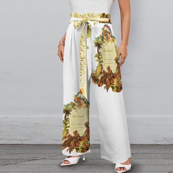 America Exclusive Wide Leg Pants with Pockets