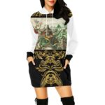 America Exclusive Hoodie Mini Dress