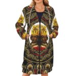 America Exclusive Long Hooded Coat