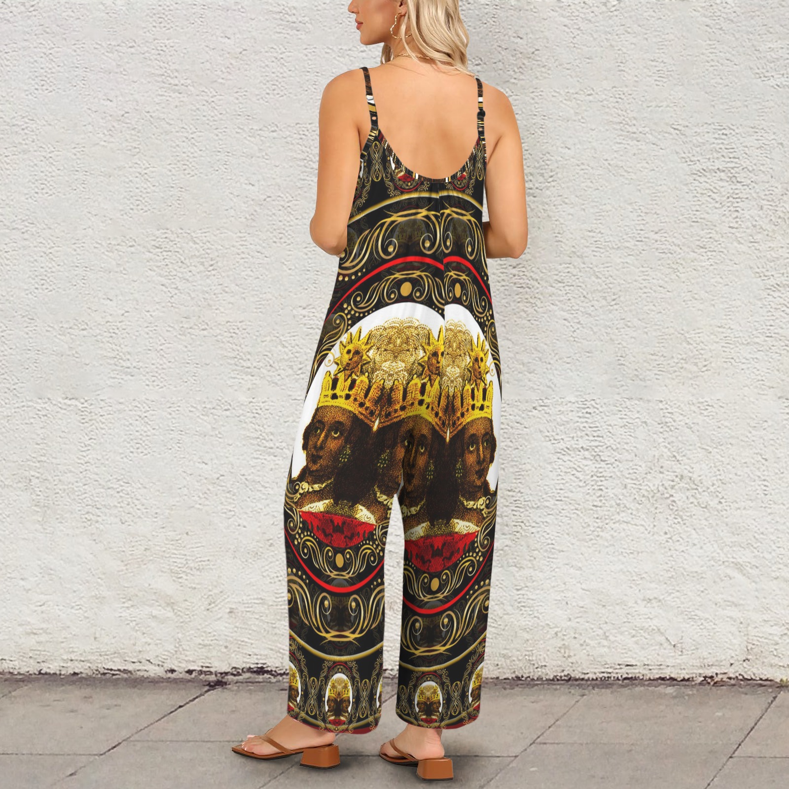 America Exclusive Wide Leg Jumpsuit