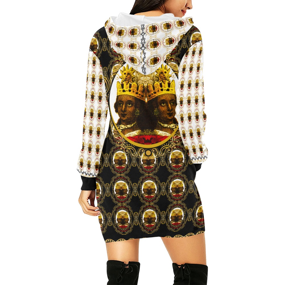 American Royalty Hoodie Mini Dress
