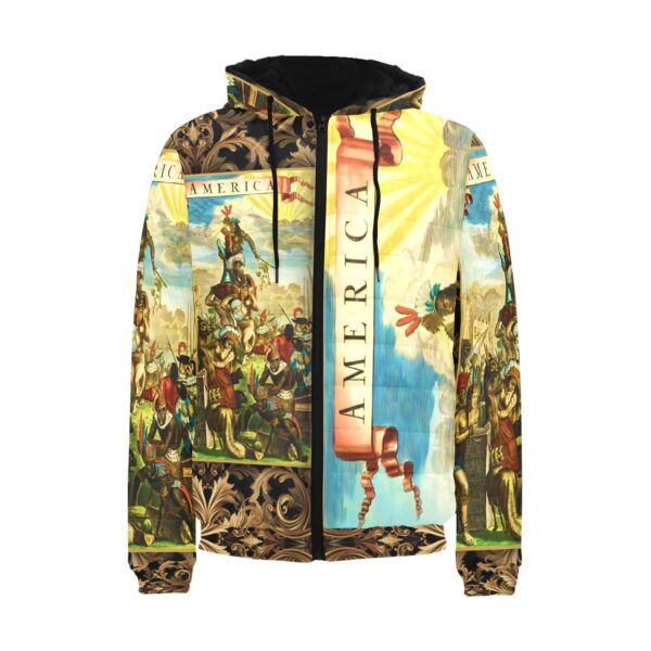 America Exclusive Padded Hooded Jacket