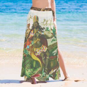 America Exclusive Long Knot Side Cover Up