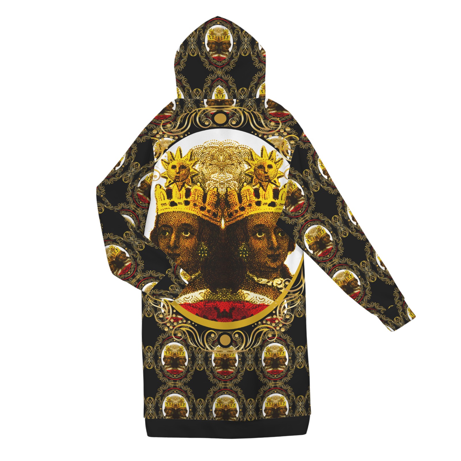 America Exclusive Long Hooded Coat