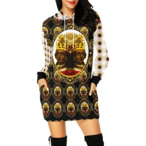 American Royalty Hoodie Mini Dress