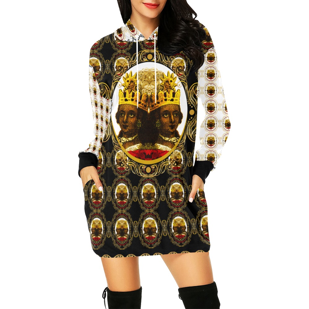 American Royalty Hoodie Mini Dress