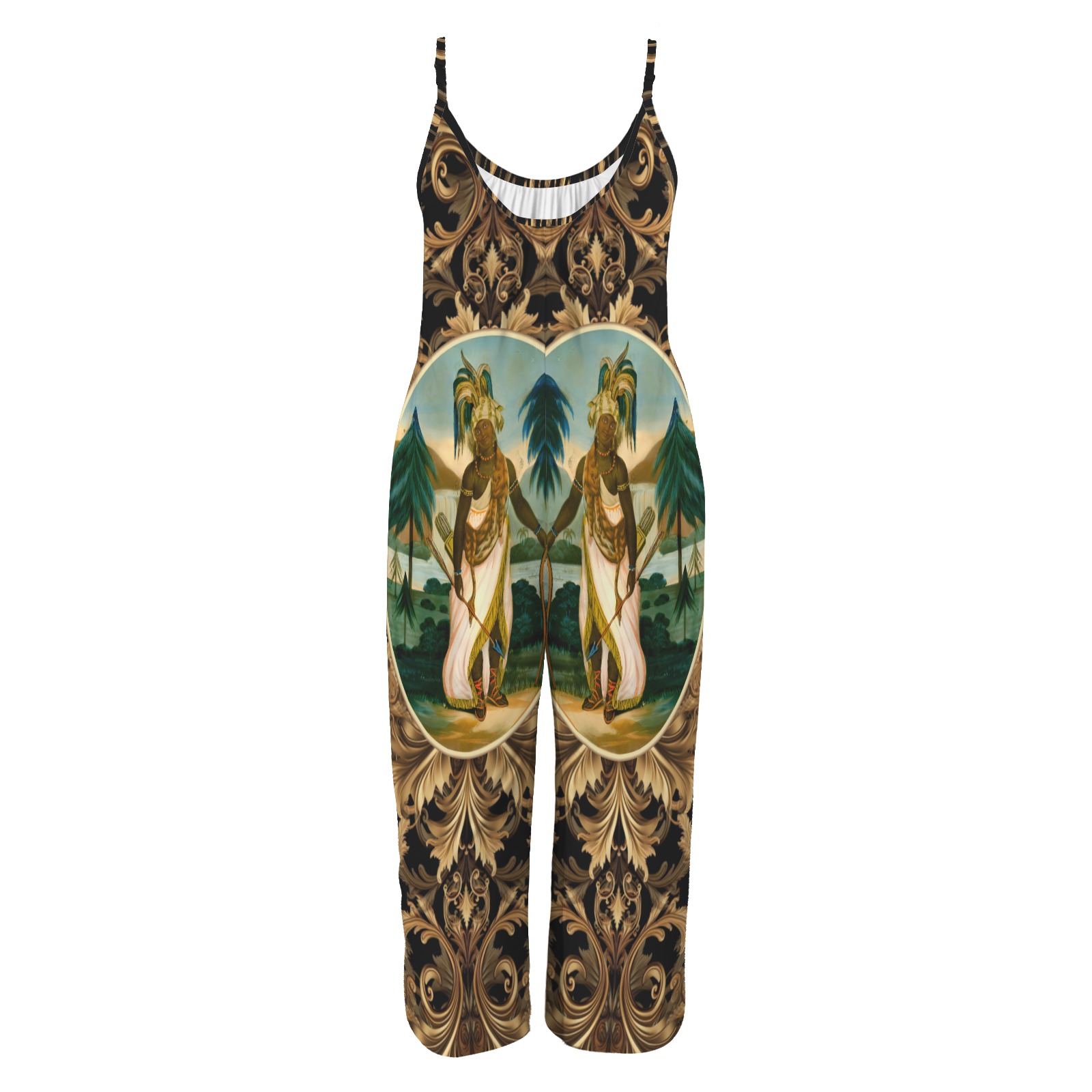 America Exclusive Wide Leg Jumpsuit