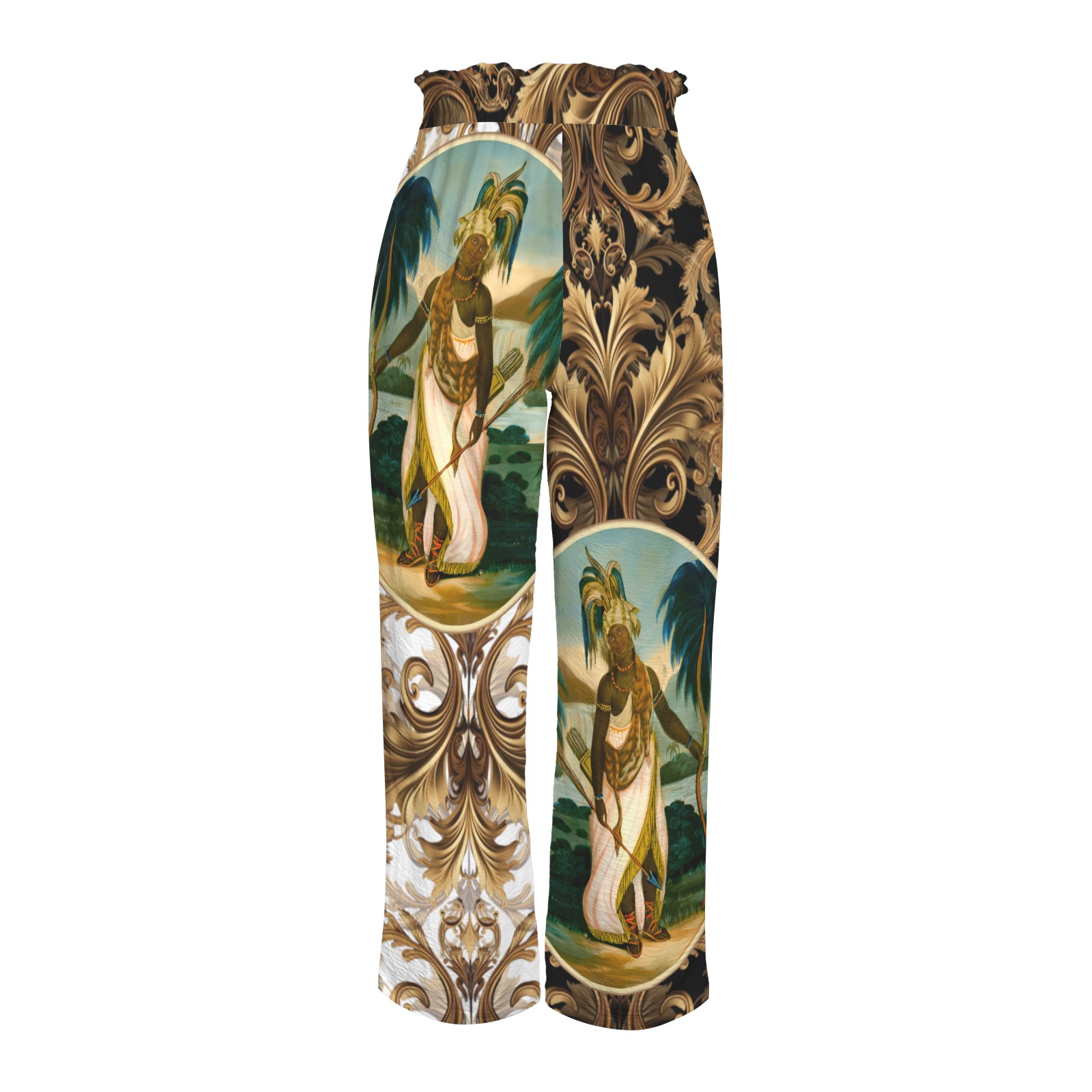 America Exclusive Wide Leg Pants with Pockets