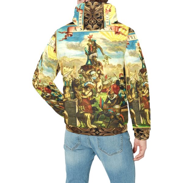 America Exclusive Padded Hooded Jacket