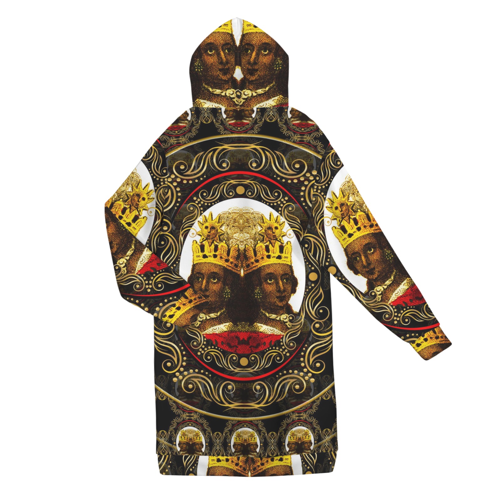 America Exclusive Long Hooded Coat