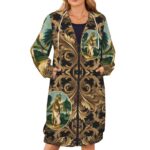 America Exclusive Long Hooded Coat