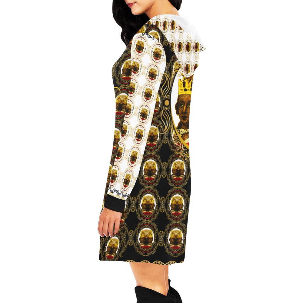 American Royalty Hoodie Mini Dress