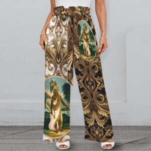 America Exclusive Wide Leg Pants with Pockets