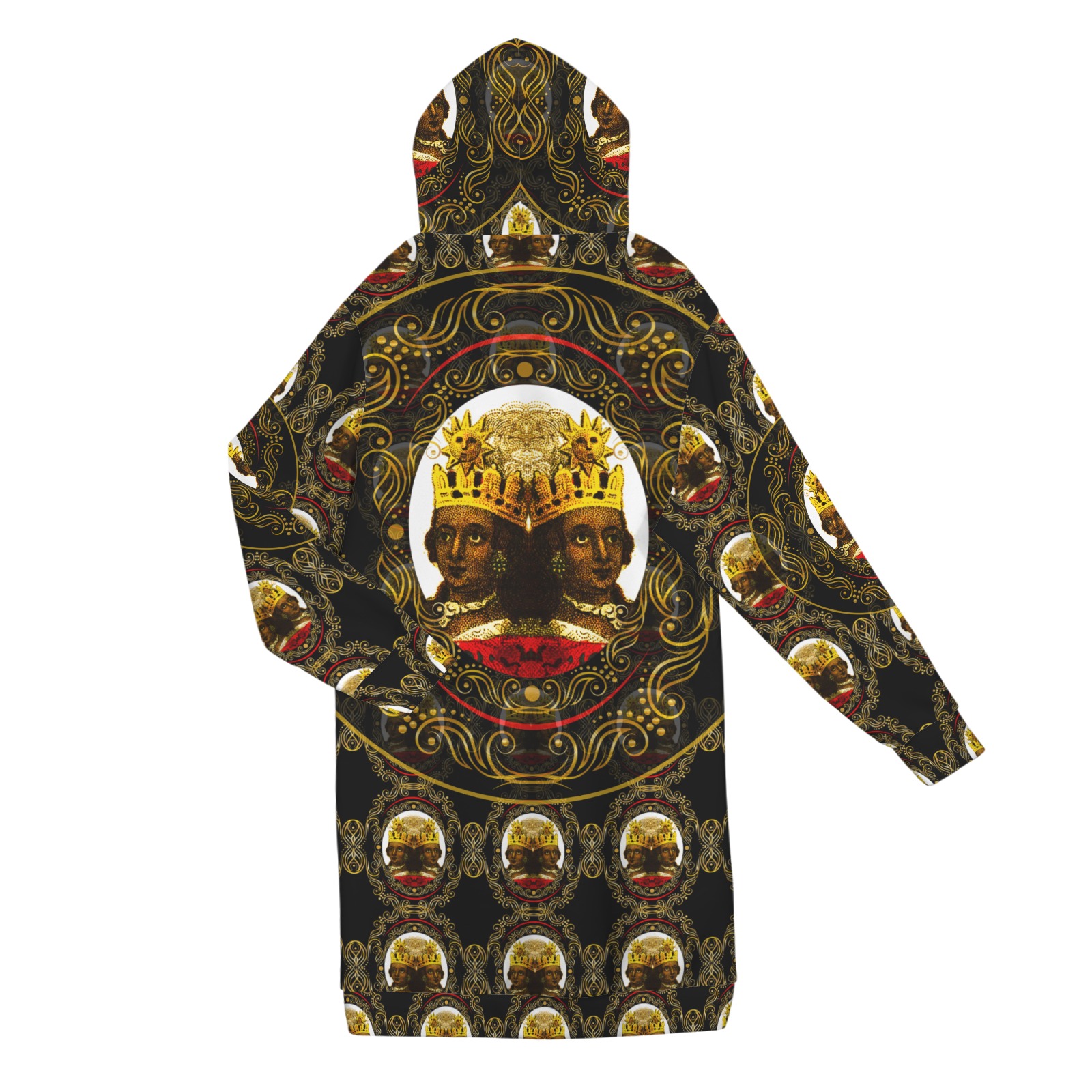 America Exclusive Coat Long Hooded Coat