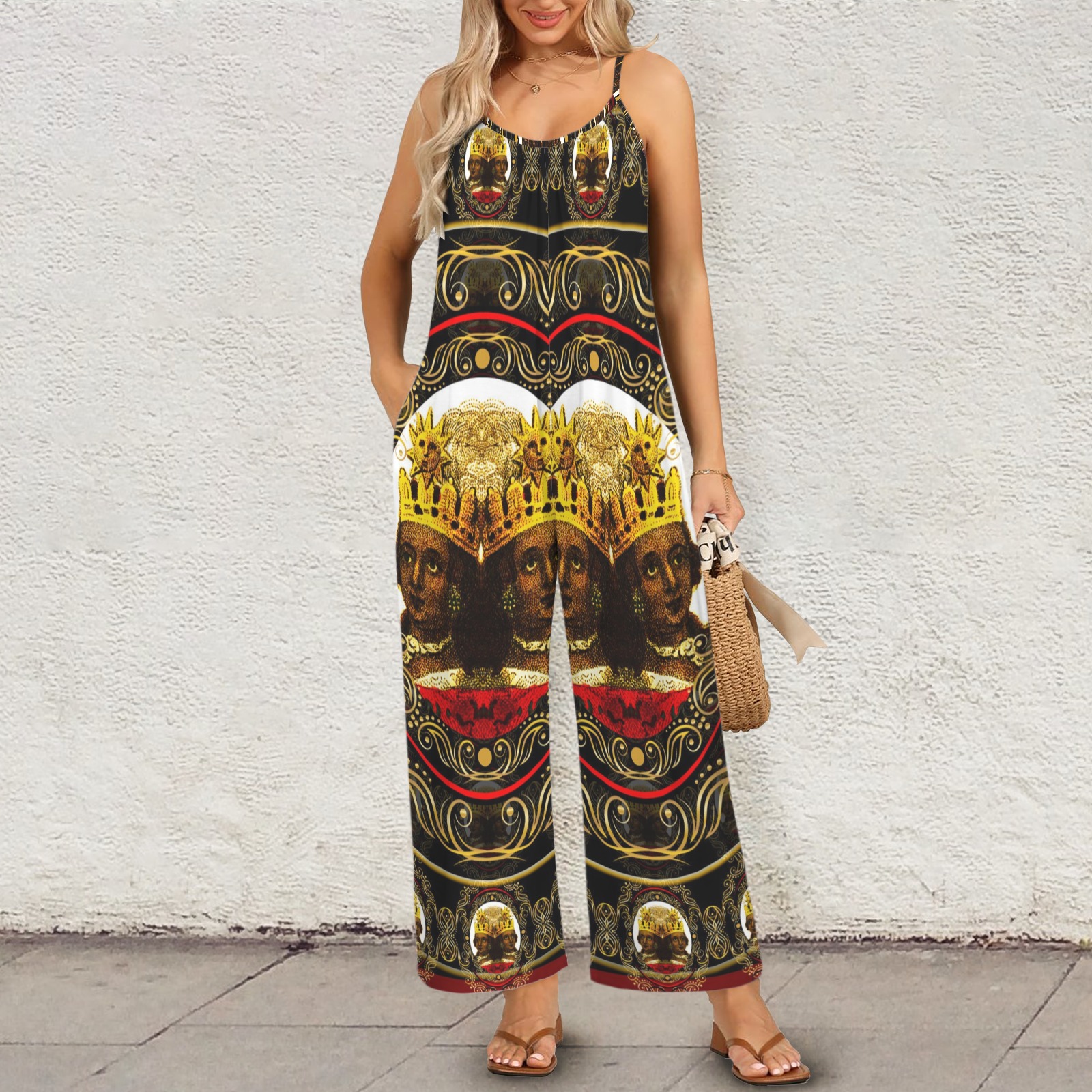 America Exclusive Wide Leg Jumpsuit