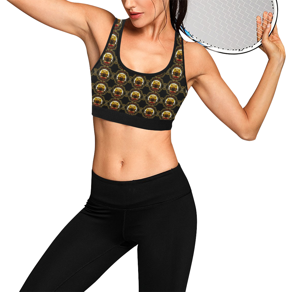 American Royalty Sports Bra