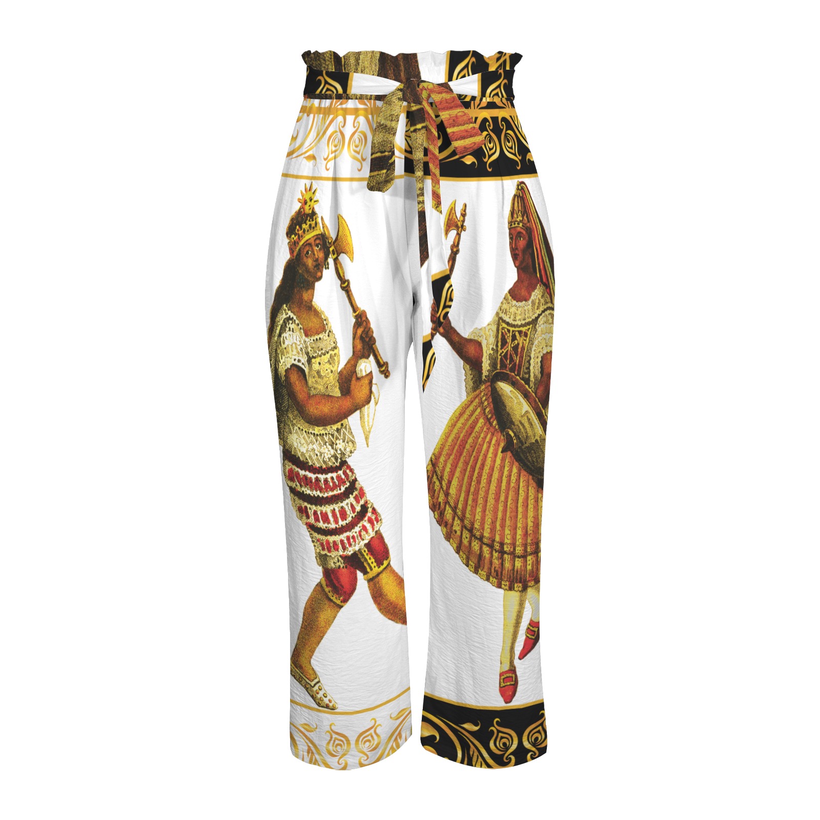 America Exclusive Wide Leg Pants with Pockets