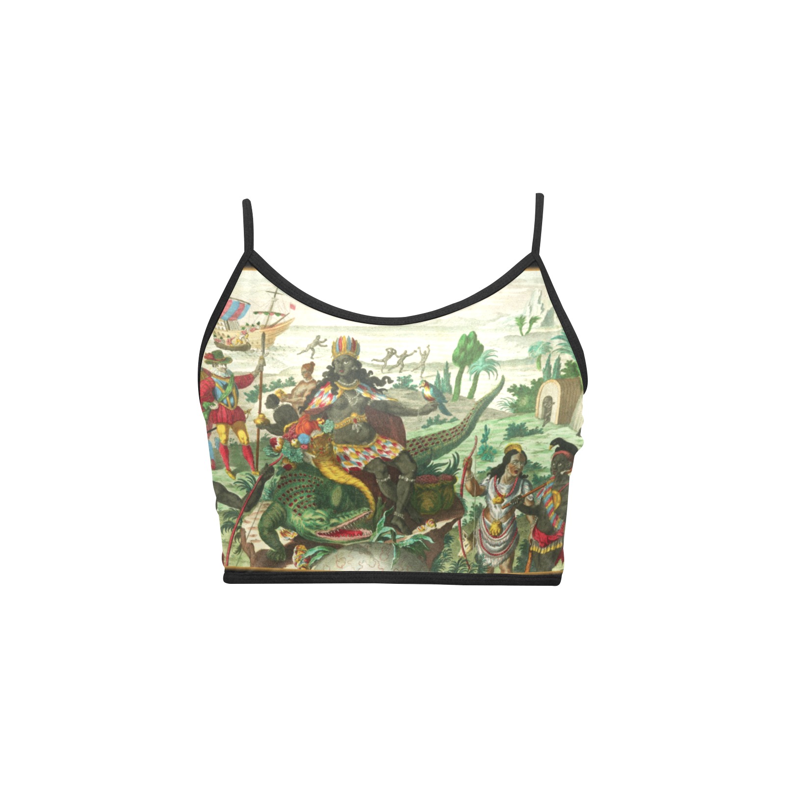 America Exclusive Crop Top