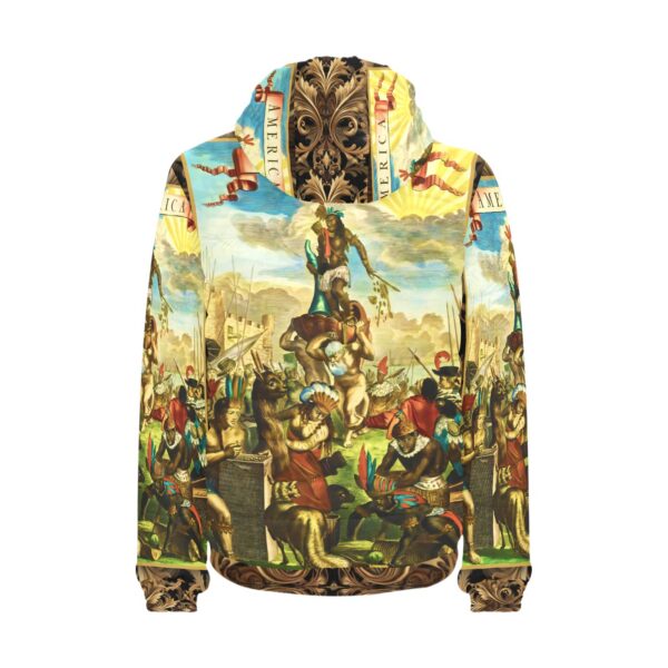 America Exclusive Padded Hooded Jacket