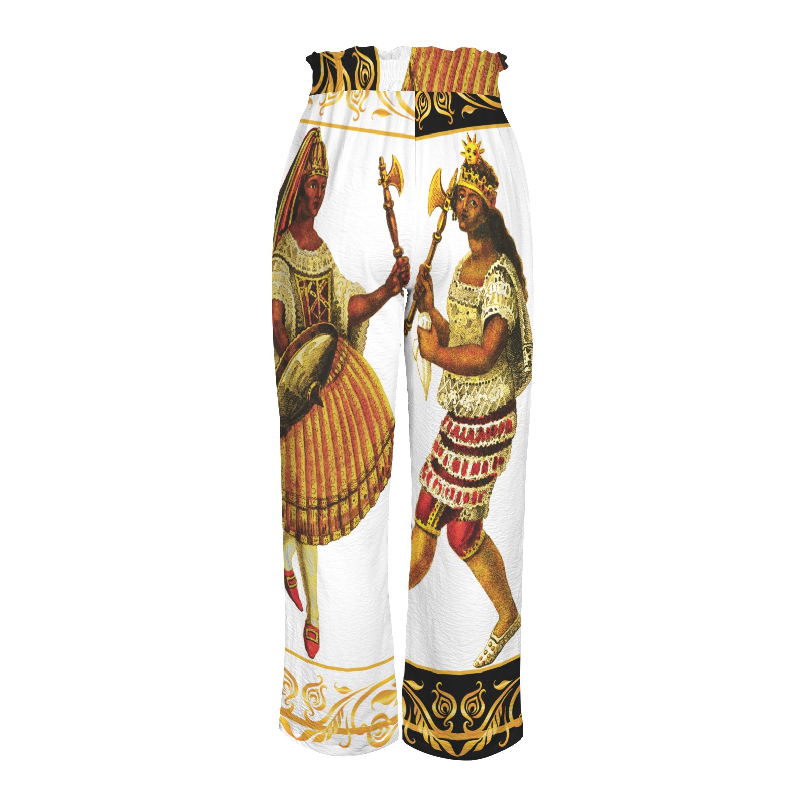 America Exclusive Wide Leg Pants with Pockets