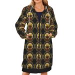 America Exclusive Long Hooded Coat