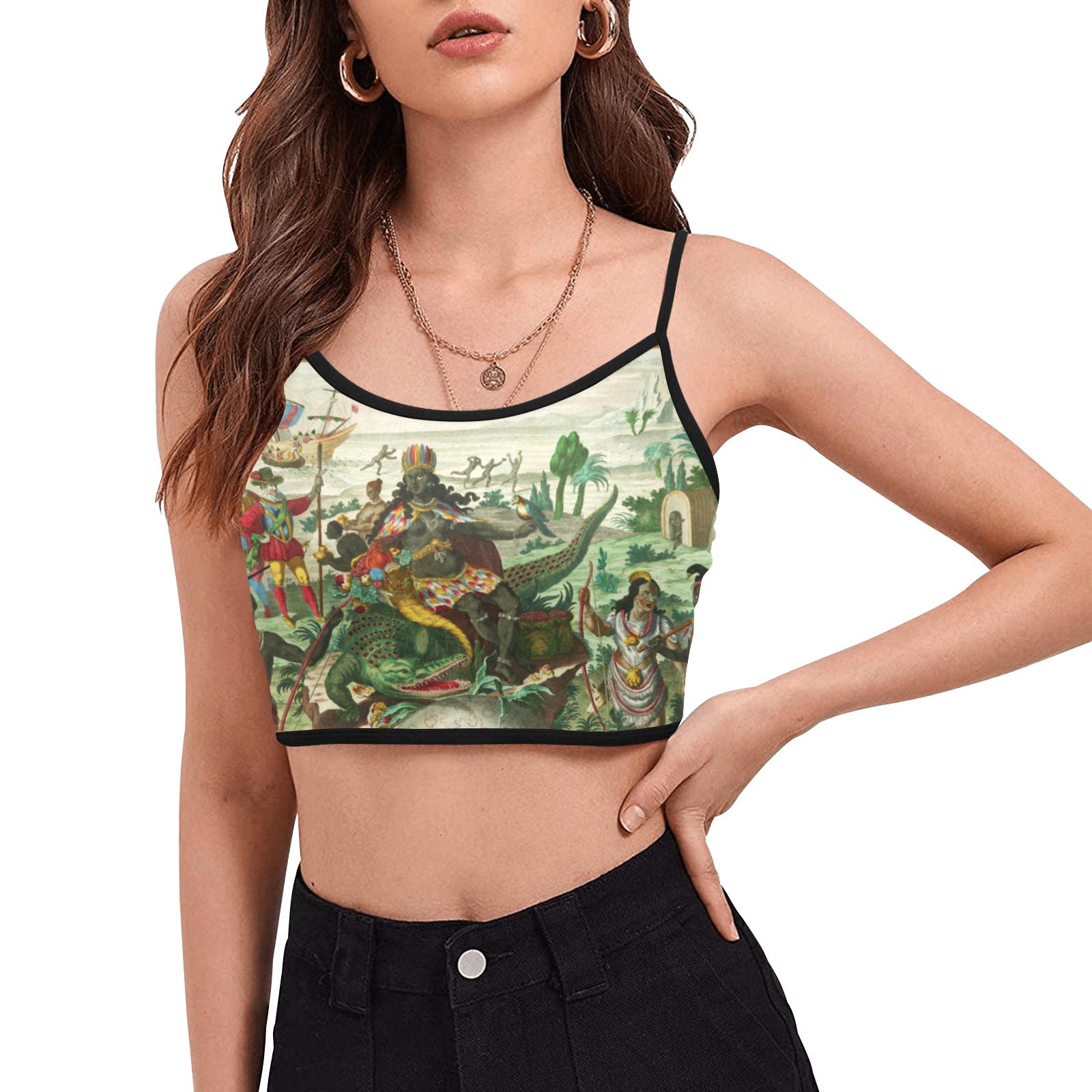 America Exclusive Crop Top