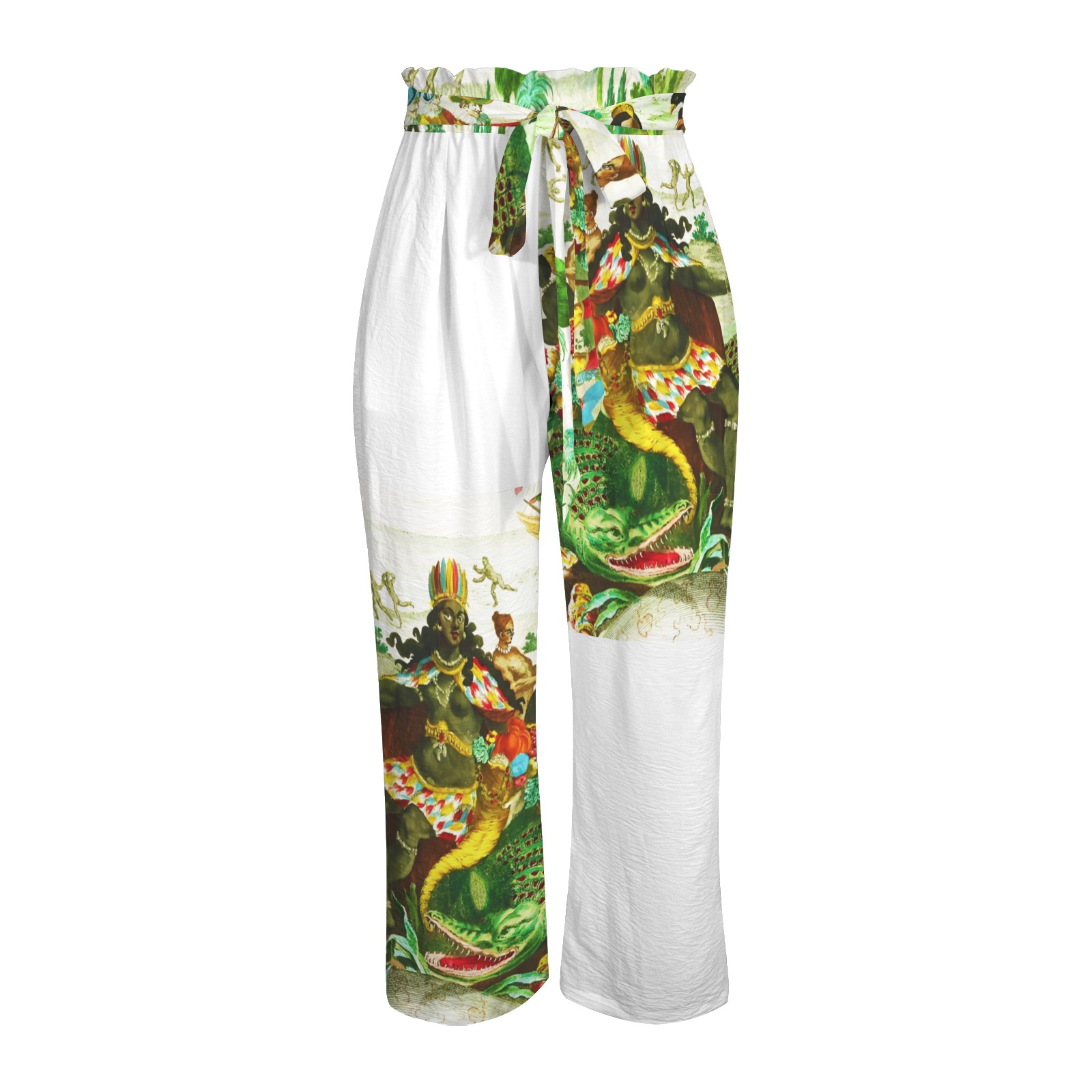America Exclusive Wide Leg Pants with Pockets